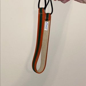 Set of l. Erickson leather headbands